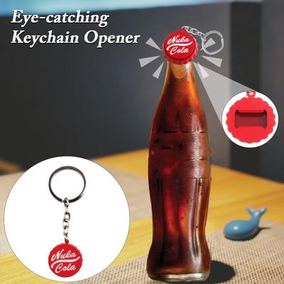 Брелок-відкривачка для пляшок Cola Design Багатофункціональний брелок, стійкий до корозії, Відкривачка для пива, Ключ