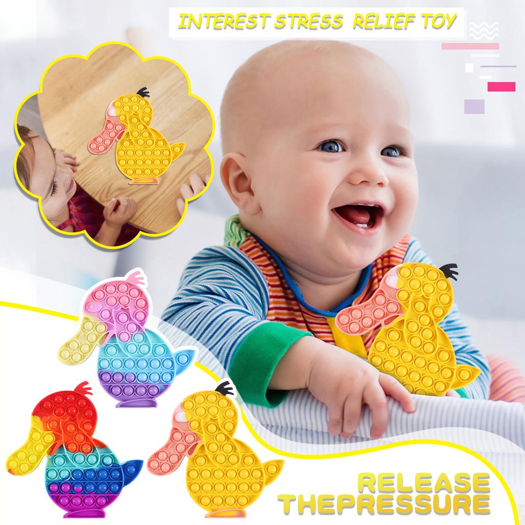 Push Bubble Sensory Toys-Stress Relief Silicone Pressure Relieving Toys