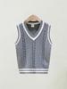 Gilet d'école tricoté unisexe: Uniforme scolaire chaud pour le printemps et l'automne