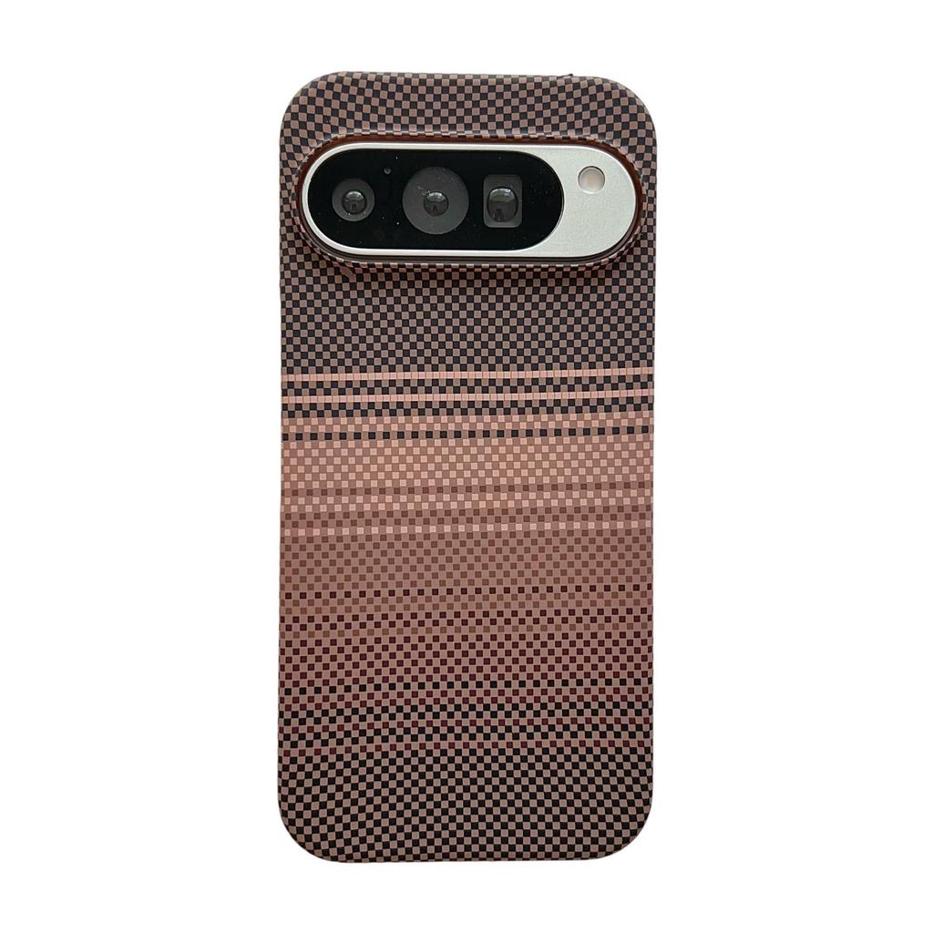 Applicable to Google Pixel10Pro Magnetic Pixel10 Mobile Phone Case Kevlar Pattern Pixel9/9p Carbon Fiber Pattern