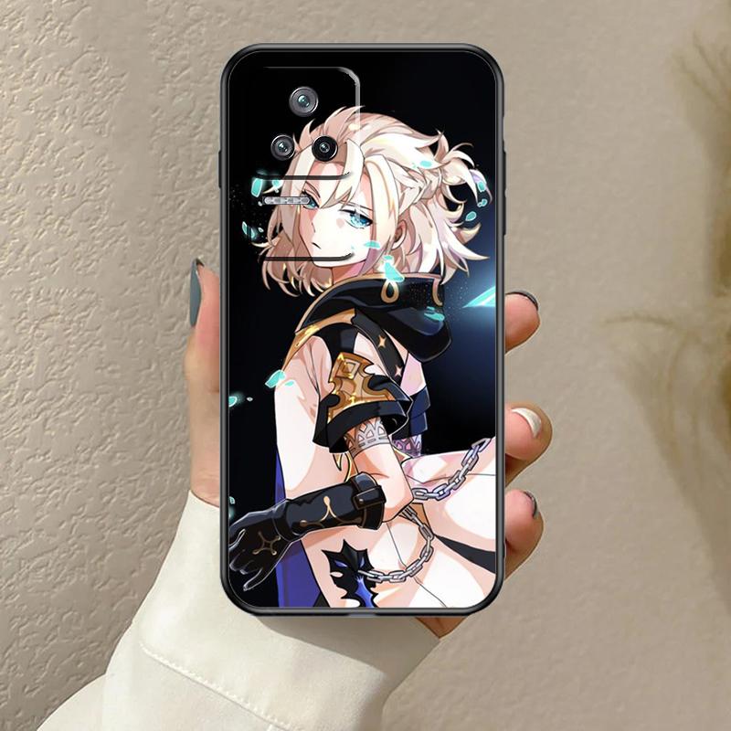 Albedo Genshin Impact Case For Xiaomi 15T Pro 14T 13T 14 15 Ultra 17 Pro Max POCO X7 F8 Pro X3 X5 X6 F5 F6 F7 Cover