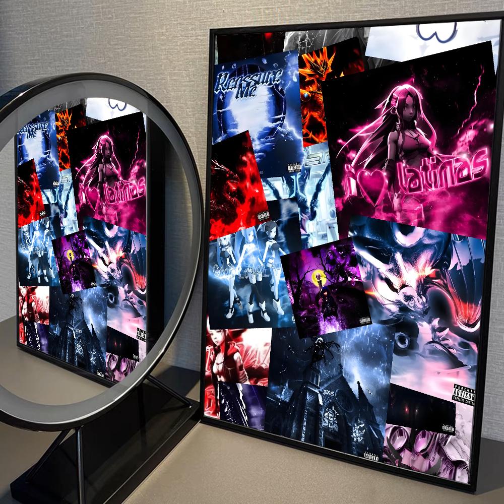 Rapper O-Odetari Classic Vintage Posters Whitepaper Prints Posters Artwork Kawaii Room Decor