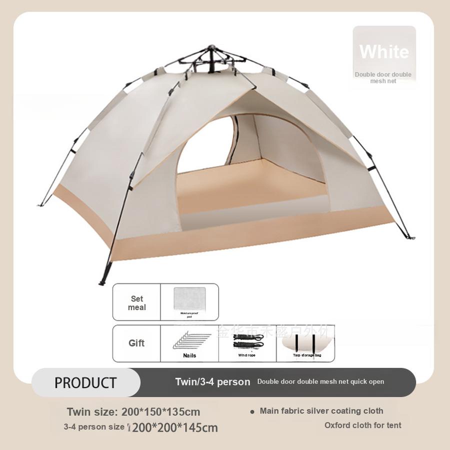 Automatic Waterproof Tent for Outdoor Camping, Picnic Shelter with Sun and Wind Protection