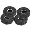 4PCS 1/10 Remote Control Car Hub Tire Set for Traxxas Trx4/HSP/Tamiya Axial SCX10 D90