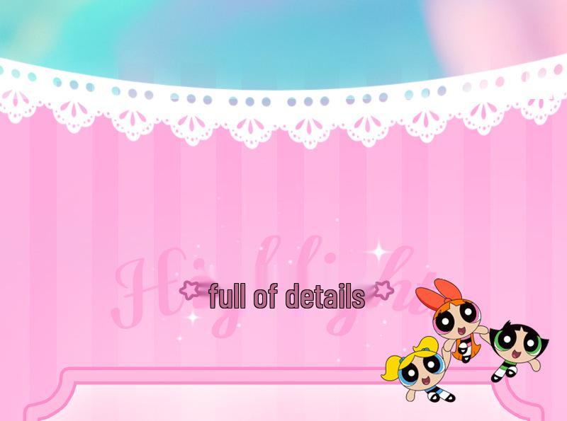 Powerpuff Girls Sakura Edition Plush Keychain Doll Charm Gift