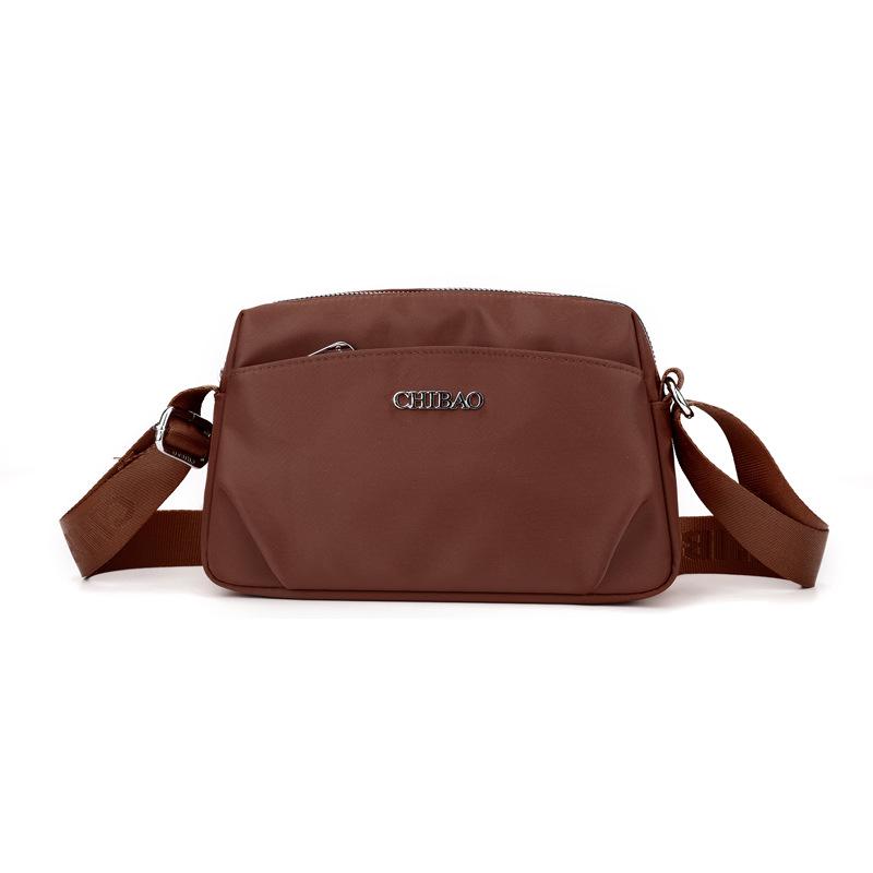 Sac bandoulière léger imperméable en nylon pour femme Chibao - Design décontracté, polyvalent et simple