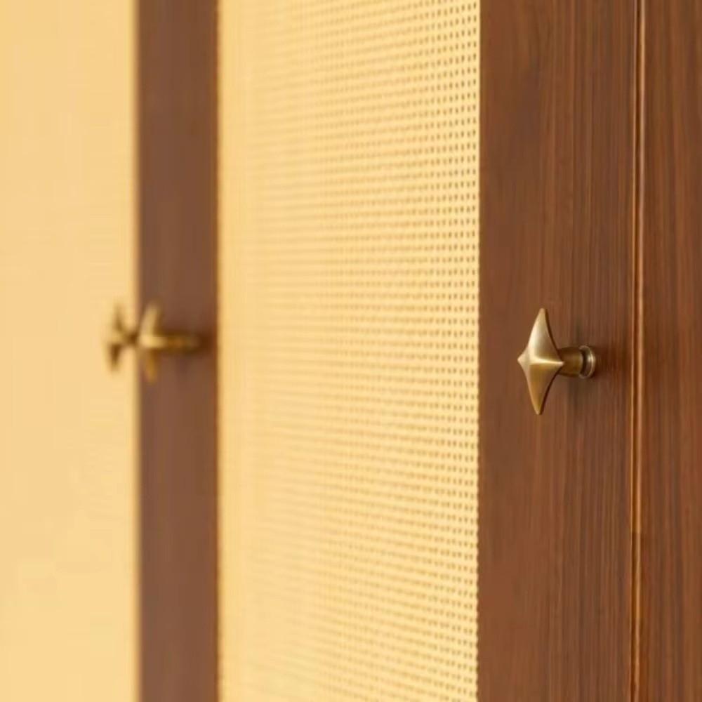 Zinklegierung Schrankknöpfe Vierzackiger Stern Schubladengriffe Für Schränke, Kleiderschränke, Schubladen