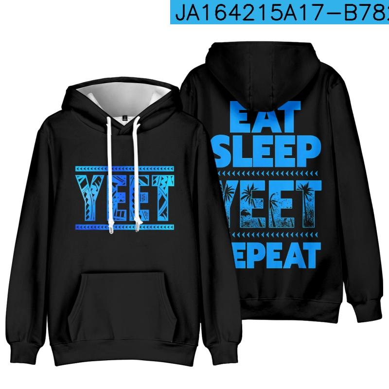 2026 Jey Uso Yeet Hoodies Merch Hooded Women/Men Fashion Casual Streetwear Sweatshirts Clothing Fashion Hoodie Outwear