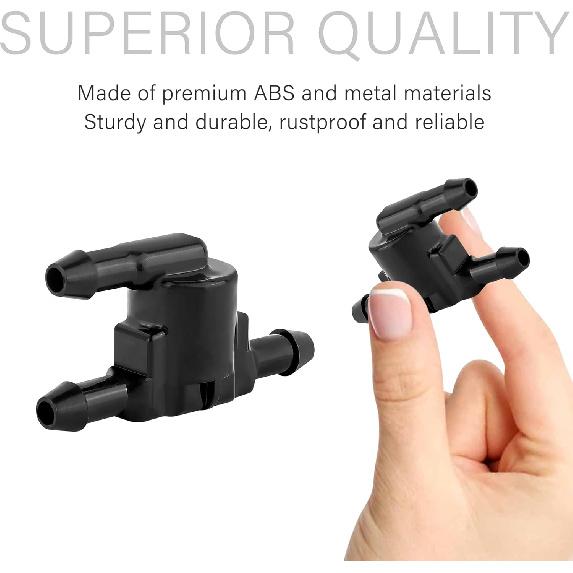 2PCS Front Windshield Washer Nozzle Compatible with Toyota 4Runner Corolla Camry Lexus Scion,Car Windshield Sprayer Nozzle Car Accessories