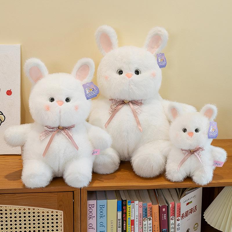 New Rabbit Soft Plush Toy Mink Rabbit Doll Soothing Accompany Students Rabbit Doll Children Gift