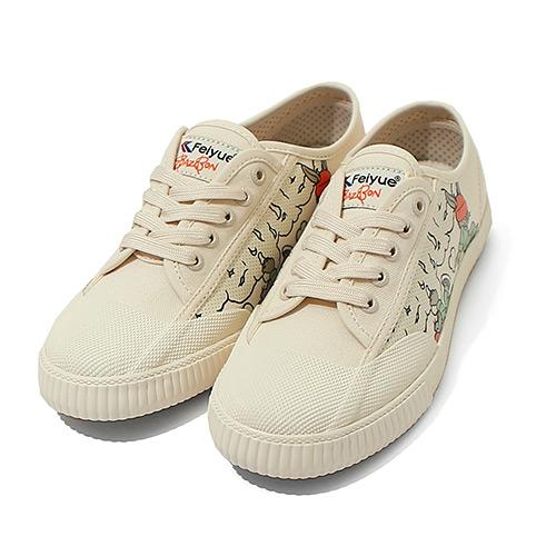 Feiyue Feiyue X Bazbon Fe Lo 1920 Rabbit Ivory Women'S Sneakers Fus10043