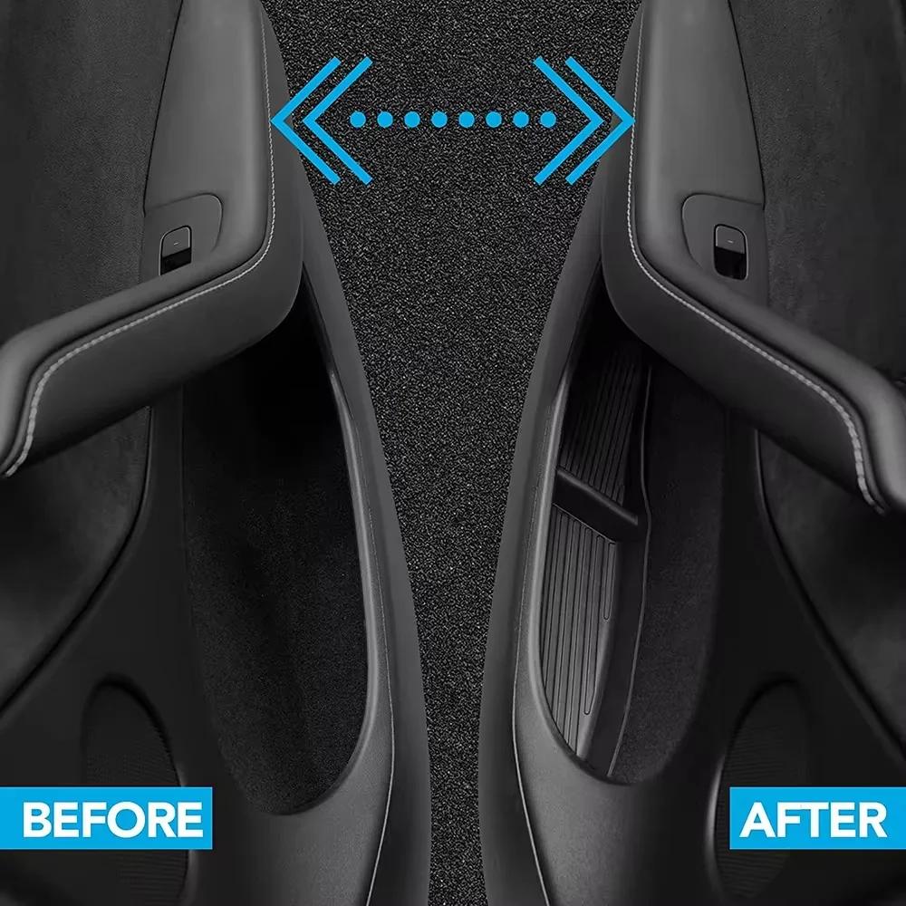 Door Side Storage Box for Tesla Model Y Juniper Model 3 Highland 2025 Front and Rear Door Insert Storage Box Car Interior Part