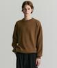 COSTUME O’CLOCK [100% Cotton] Soft Cotton Crew Neck Knit Tee. Brown Cooskt008T.Brown