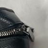 Christian Louboutin Logo Kibi Vanity bag Hand Bag Leather Black