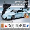 1: 24 RC Remote Control Car 4WD High-speed Drift Racing Car 2.4G Firelight Remote Control Car children Model Toy Gift
