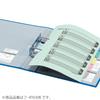 Kokuyo Eco Twin R Pipe File Holds 800 (Double-Opening), A4, 2-Hole, Sheets, Green, F-RT680G