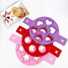 4/7 Holes Egg Pancake Maker Non Stick Silicone Mould Kitchen Baking Omelet Moulds Flip Cooker Egg Ring Egg Mold Baking Accessory