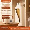 2025 Portable Travel Clothes Dryer with Washable Fan Timer for Cross-Border Use
