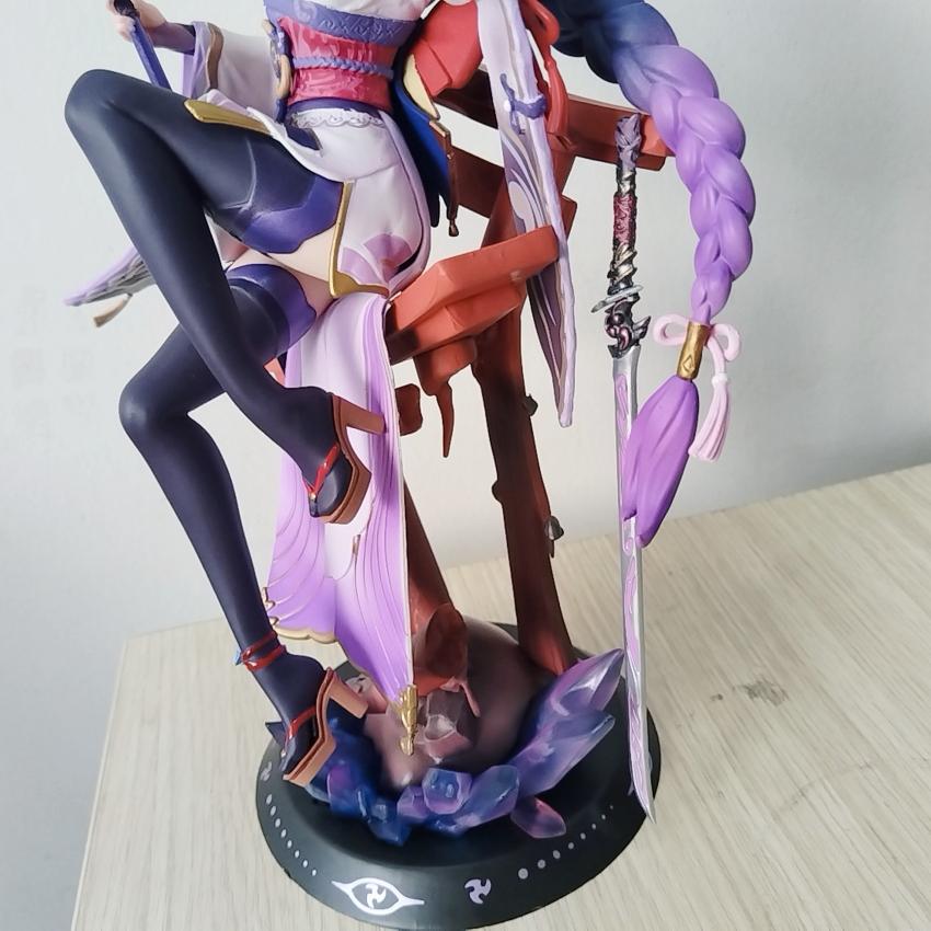 36CM Genshin Impact Beelzebul Raiden Shogun miHoYo GK Figur PVC Action Sammlerstück Anime Figur Modell Puppe für Erwachsene Spielzeug Geschenk