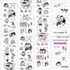 AGUGU Glitter Sand Adhesive Die-cut Tape & Cute Girly Paper Stickers Deco Roll