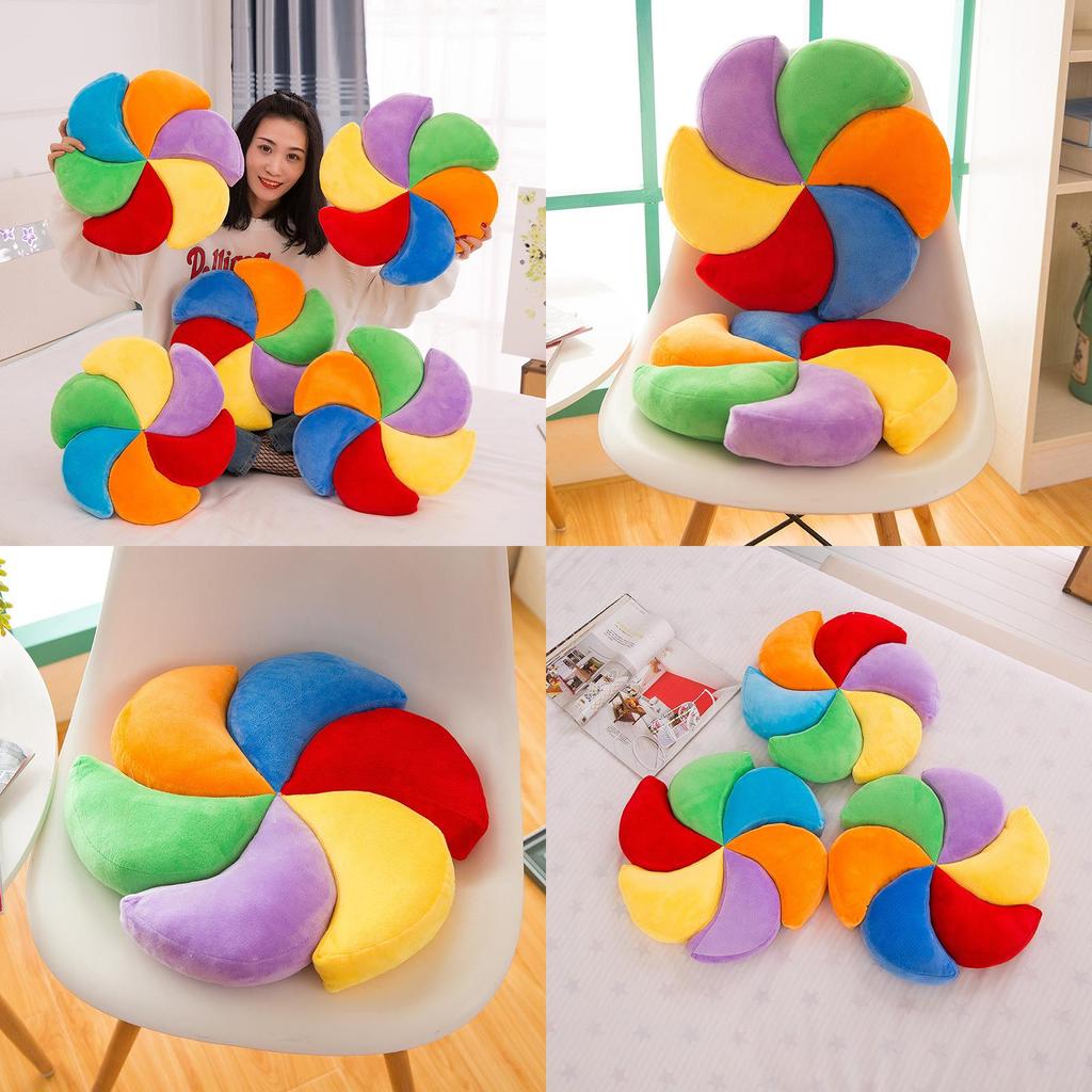 Windmill Floor Design And Chair Pad Comfortable Filling Living Classroom Room