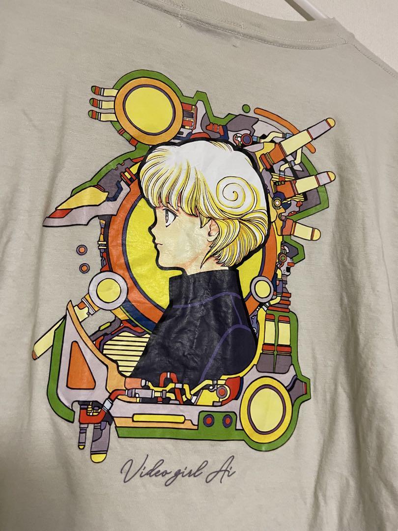 

[USED] Anime Illustration Video Girl Ai T-shirt Beige
