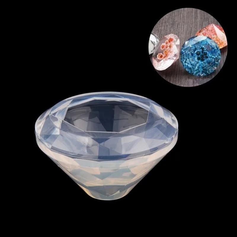 Making Moulds Mold Decorating Tools Diamond Shape Crystal Silicone Mold DIY Handmade Love Heart Jewelry Tools