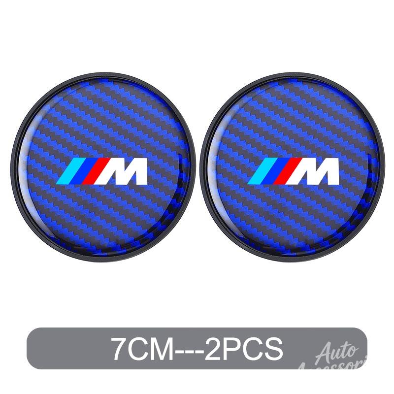 Car Water Coaster Cup Carbon Fiber PVC Coaster Mat Non-slip Accessory For BMW E93 F10 F20 F30 F40 F15 F25 F26 F31 F49 F86 M3 M5