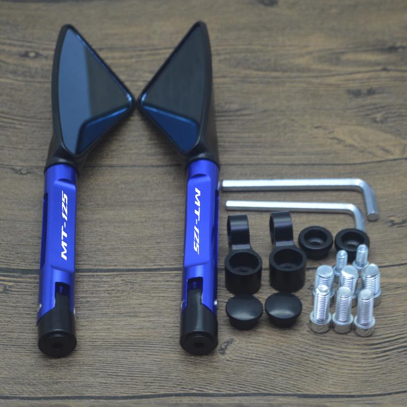 For YAMAHA MT125 MT 125 MT-125 2015-2018 Aluminum CNC Motorcycle Side Mirror Rearview Mirrors