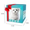 Interactive Toys Barking Realistic Stuffed Animal Dog Tail Wagging Electronic Interactive Dog for Kids Age 3-6