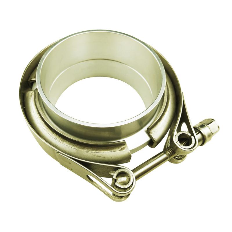 ZUCZUG 1.5-6.0"  Tubor Exhaust V Band Clamp with Male  and Female Flange Design for Exhaust Pipe Clamp Stainless Steel 304