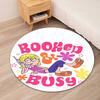 Lizzie McGuire Printed Round Rug Carpet Chair Rug Area Rug Entryway Doormats,for Office Chair Living Room Bedroom Kitchen Room.