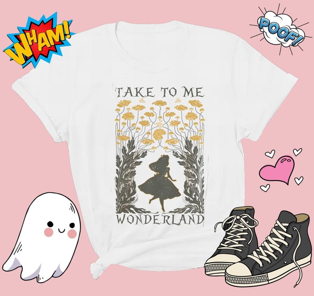 Alice In Wonderland T-shirt T Shirt Men Women Unisex Tshirt G777