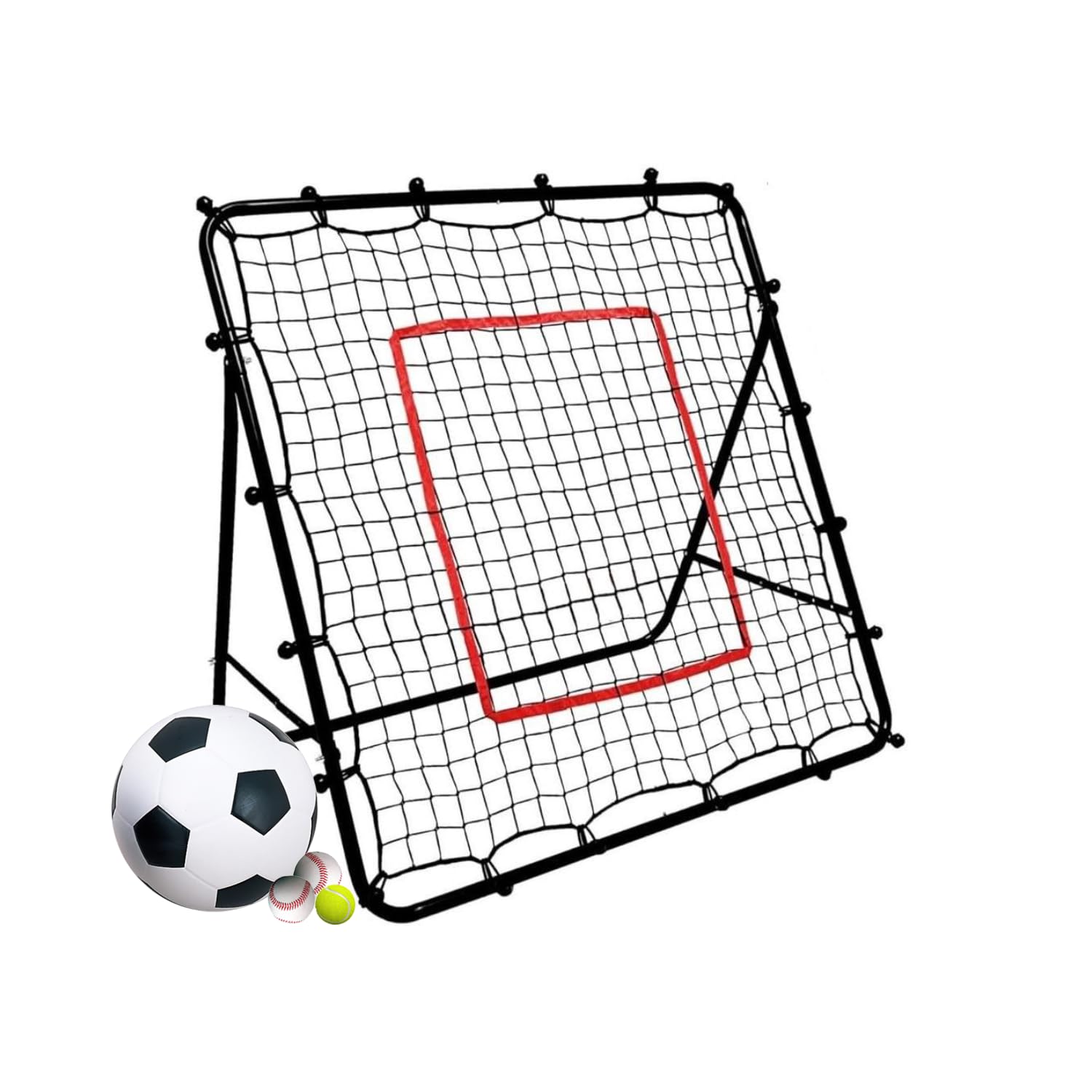 

Сетка для отскока для 100 см x для использования в помещении и на улице футбол, 100 см, маленькая, складная,