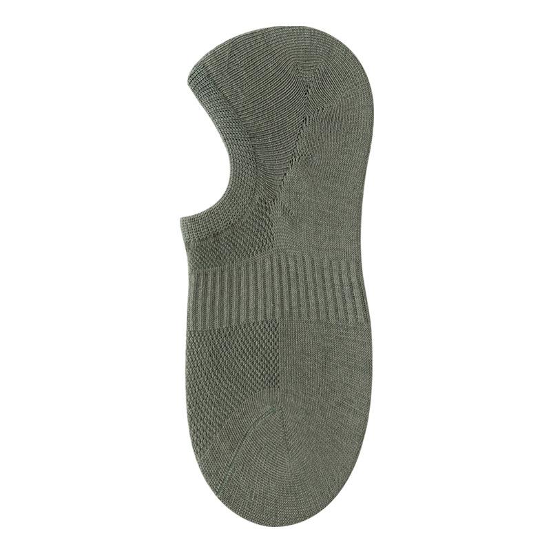 Men's Spring and Summer Short Socks, Mesh Invisible Cotton Socks, Anti-pilling Boat Socks, Non-dropping and Invisible Socks