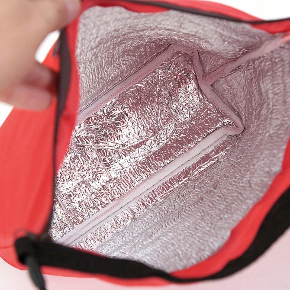 Fashionable Insulated Bags, Lunch Bags, Foldable Bento Bags, Thickened Aluminum Foil, Ice Preservation And Freshness Bags, Outdoor Picnic Bags