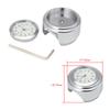 Motorcycle Handlebar Clock Waterproof Luminous Quartz Watch Universal for 7/8" 1" Handlebars Bike Scooter