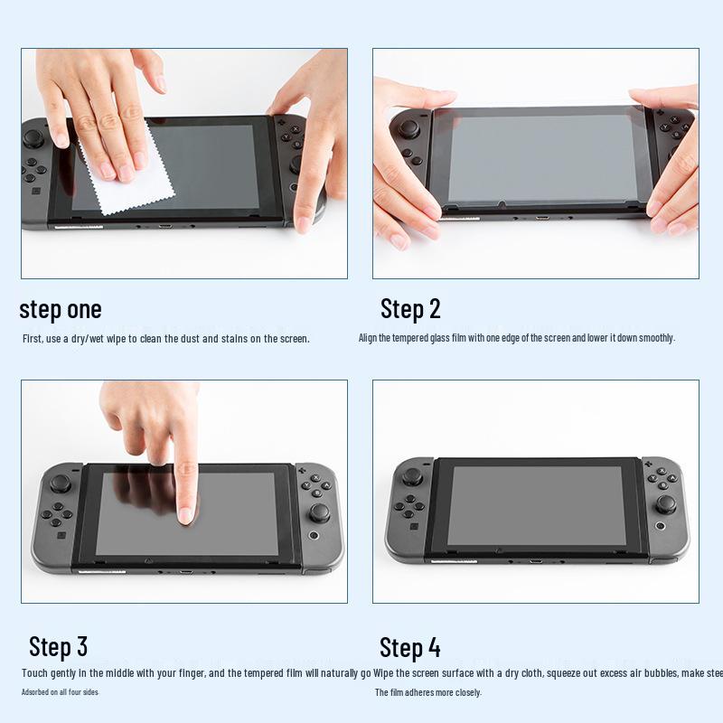 Switch 2 Matte Anti-Blue Light Tempered Glass Screen Protector