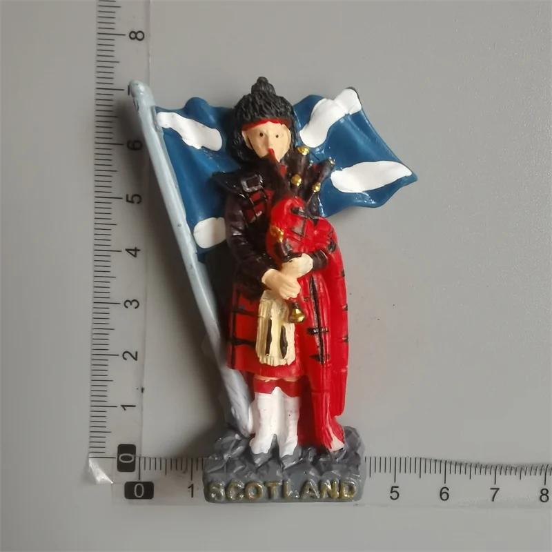 Magneți de frigider Wold turistici suveniruri drăguți America Latină Carnaval Scoția Italia croată Miami India autocolante pentru frigider