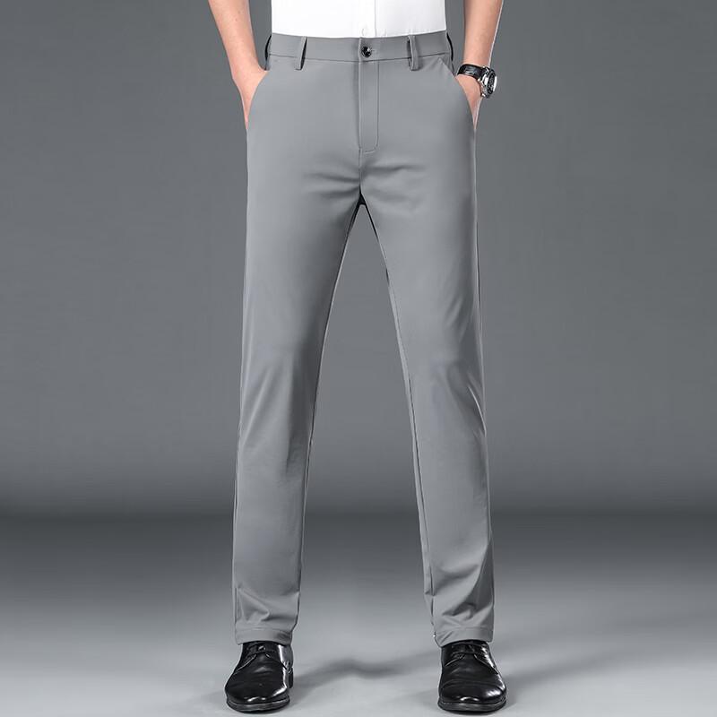 Firstview Men s Milk Silk Casual Trousers FX1046 34