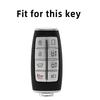 Soft Tpu Car Key Cover Case For Hyundai Genesis G70 Gv70 G80 Gv80 G90 Auto Remote Control Shell Fob Holder Keychain Protector