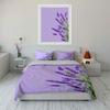 Lavender flowers and stems. Bedding sets Duvet cover sets Duvet covers Pillowcases(1*Duvet Cover 2*Pillowcases without duvet insert)