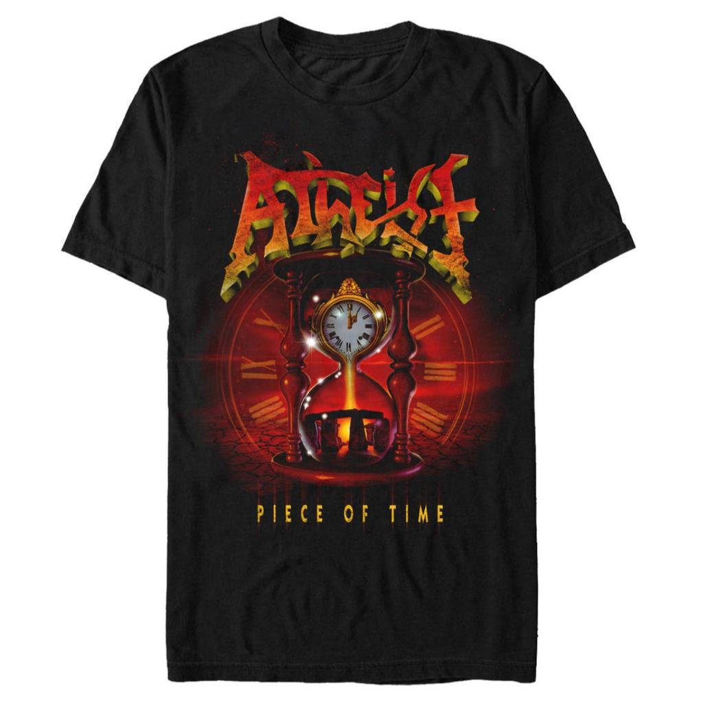 Atheist Baumwolle Band Shirt Unisex Sommer Kurzarm Modemarke T-Shirt Luxus Lässig Vintage