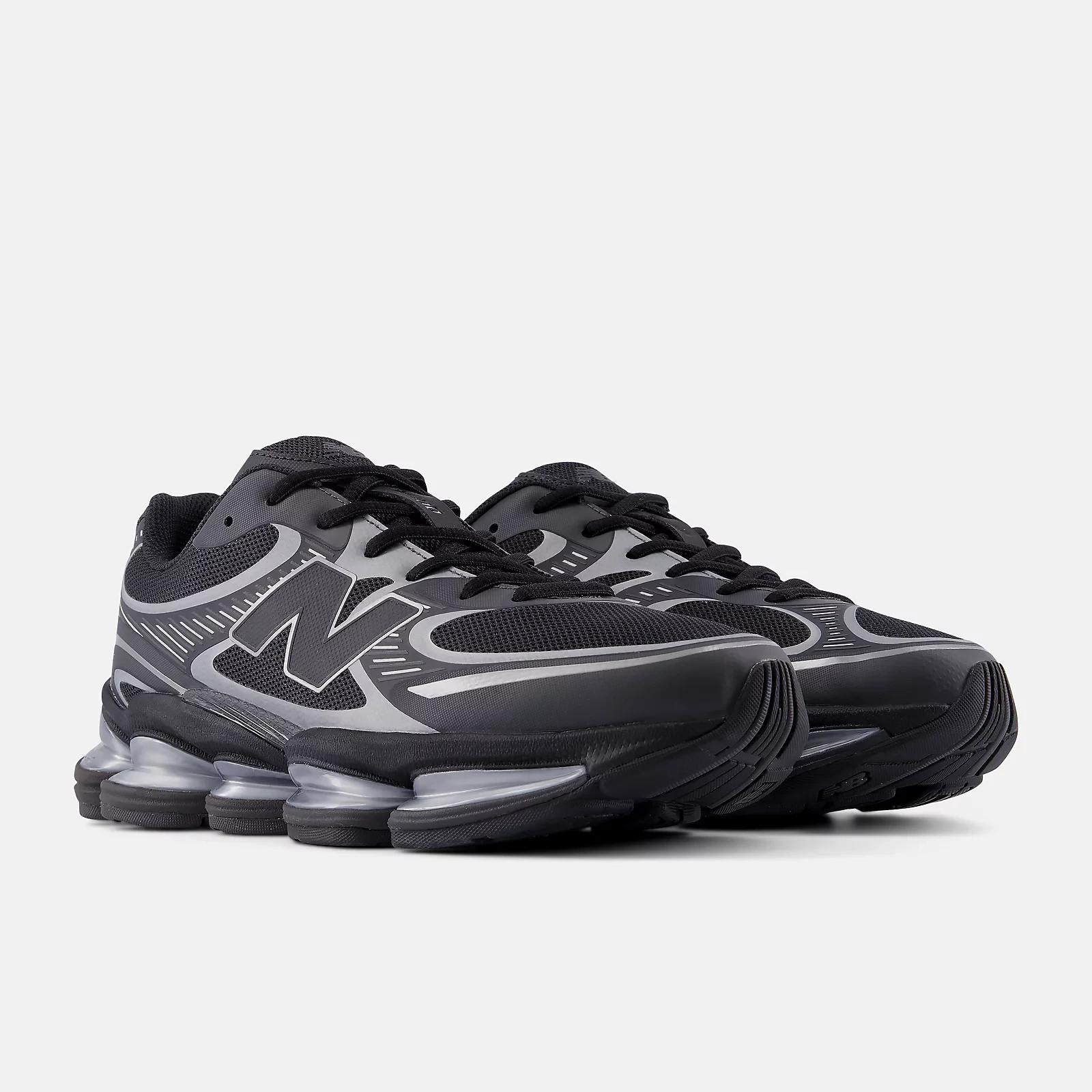 U20008LL New Balance ABZORB 2000  Black/Metallic Silver  (Men s) 4.5
