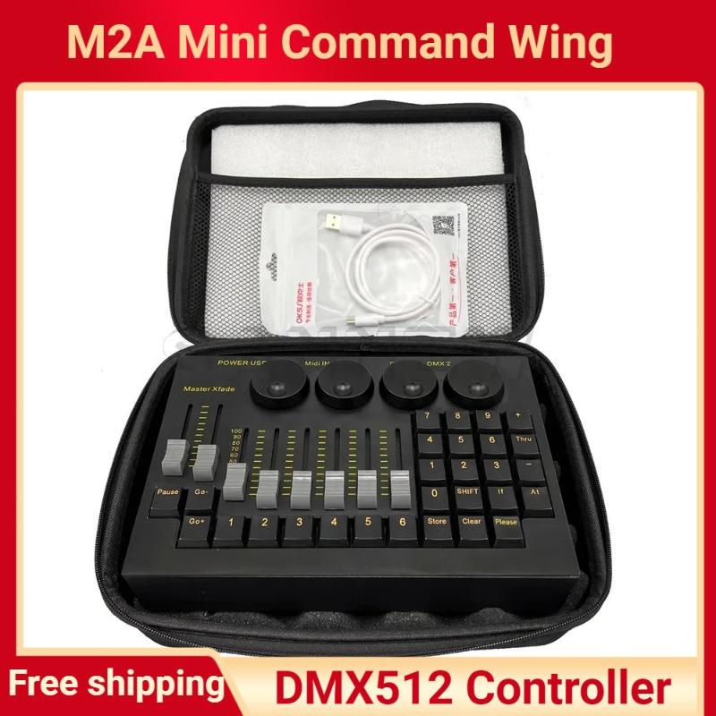 New Mini Command Wing DMX Controller – MA2 Software, PC-Controlled, USB-Powered for Stage/DJ Lights