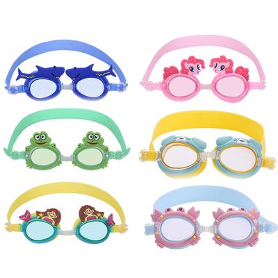 Cartoon Swimming Goggles Children Kids Diving Water Sports Eyewear Professional Waterproof Swim Glasses Beach Surfing Glasses