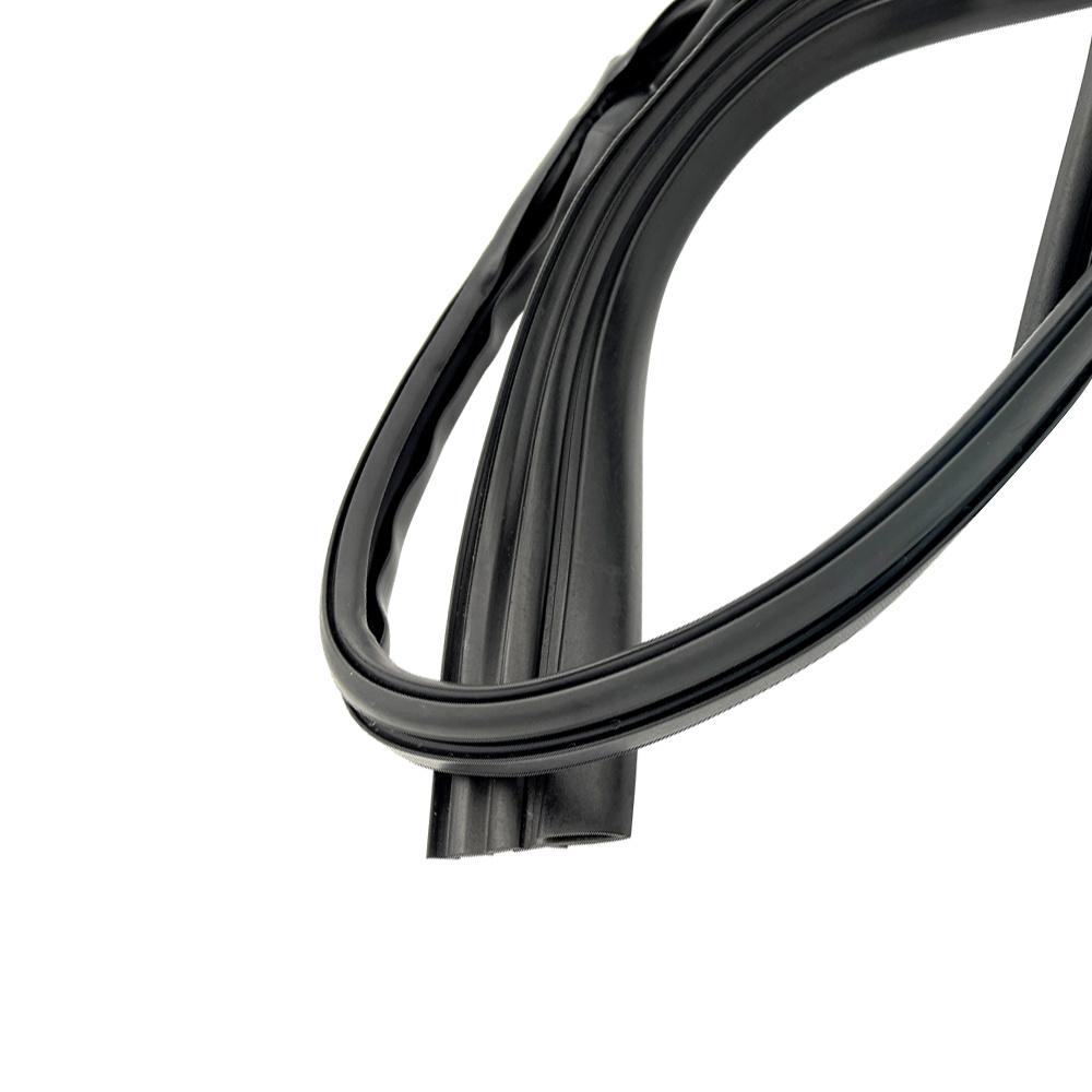 RH Front Window Run Channel Molding Glass Rubber Seal For Honda Accord 2003-2007