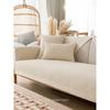 Four Seasons Universal Simple Cotton Primary Color Modern Weaving Craft Thickened Cover Towel Non-Slip Quality Combination Sofa Cushion