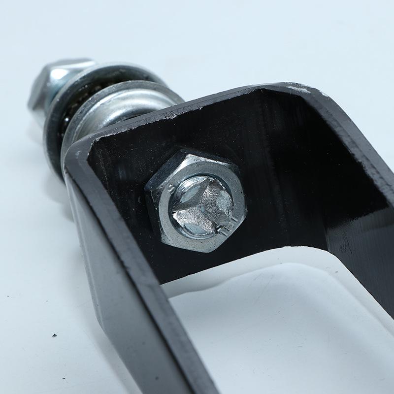 6-Zoll Stahl Rollstuhl Vorderradgabel mit Lager