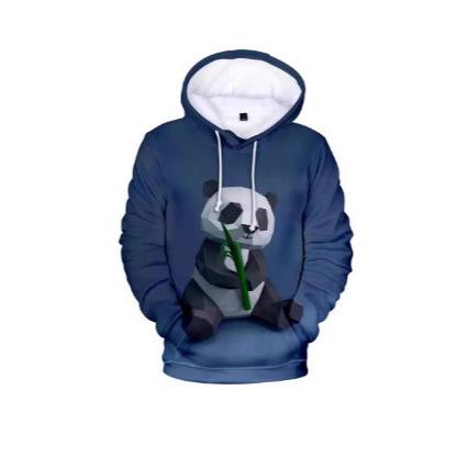 Fashion Women's T-Shirt New Creative China Panda Men's Ladies Hoodie Sweatshirt Hara Zhuku 3D Printed Pat Tat Cute